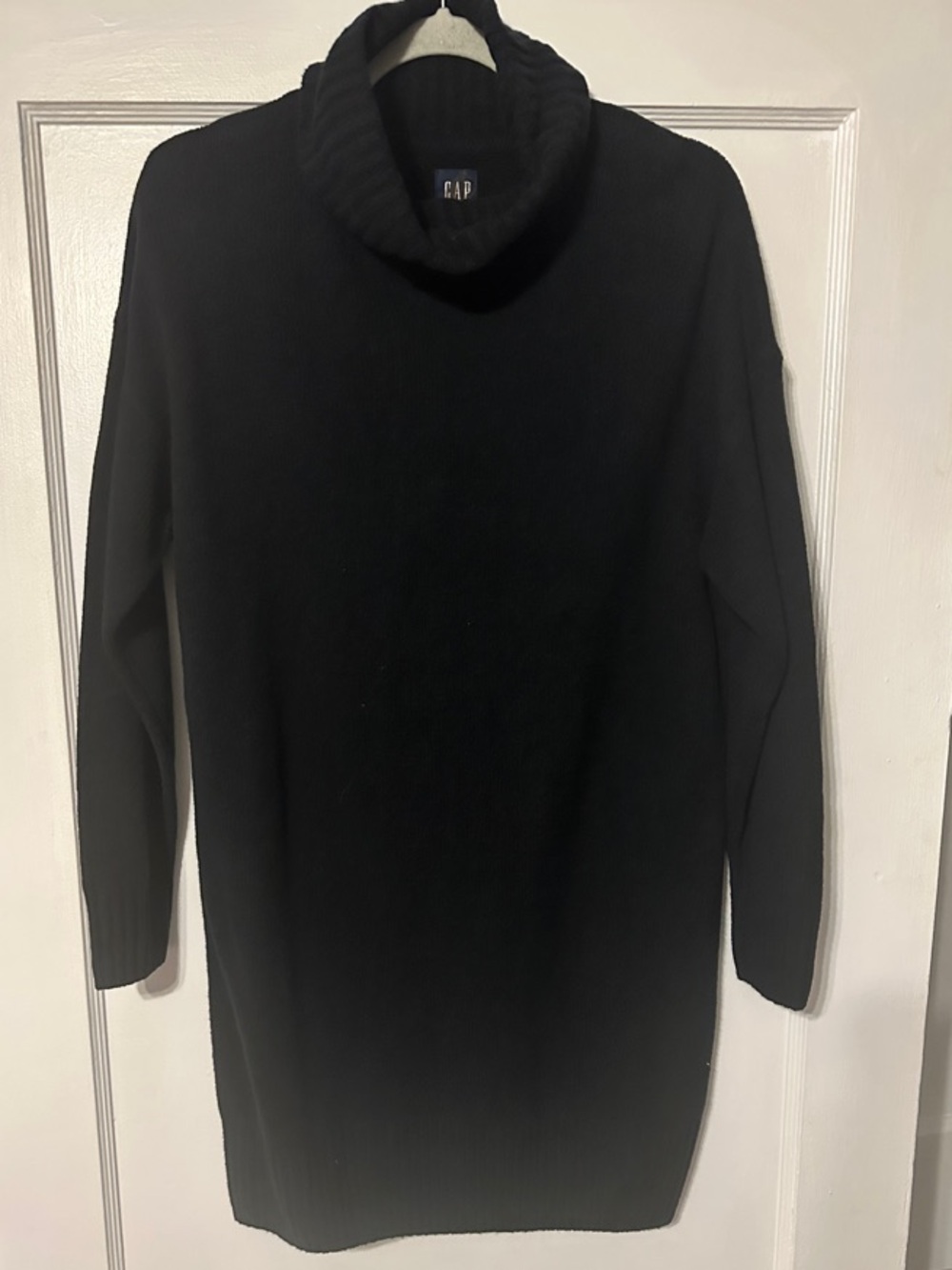 GAP Black Turtleneck Sweater Dress